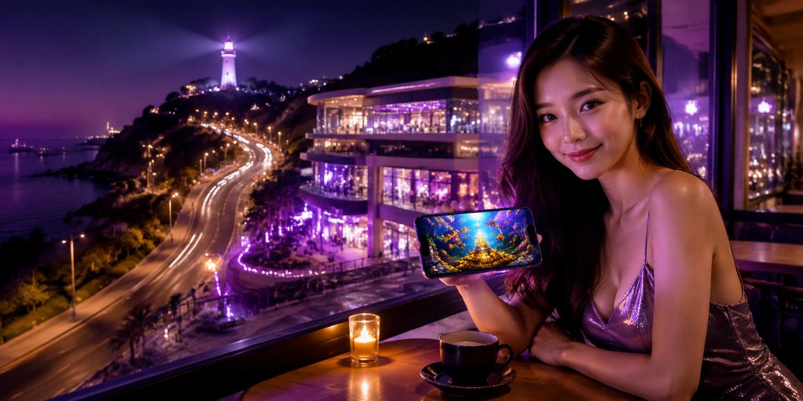 Người dùng Vũng Tàu uống cà phê và chơi casino di động trực tuyến buổi sáng